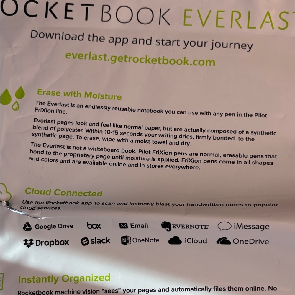 Everlast Smart Notebook - Blue - Picture 11 of 13